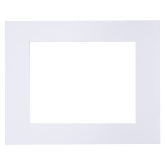 16 x 20 White Mat with 11x14 Single Cutout